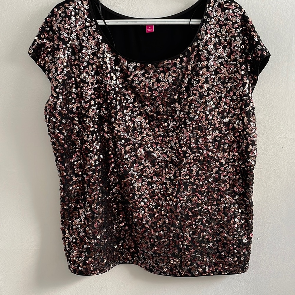 Vince Camuto sequined blouse